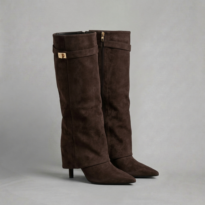 Élise – Bottes hautes élégantes au style raffiné