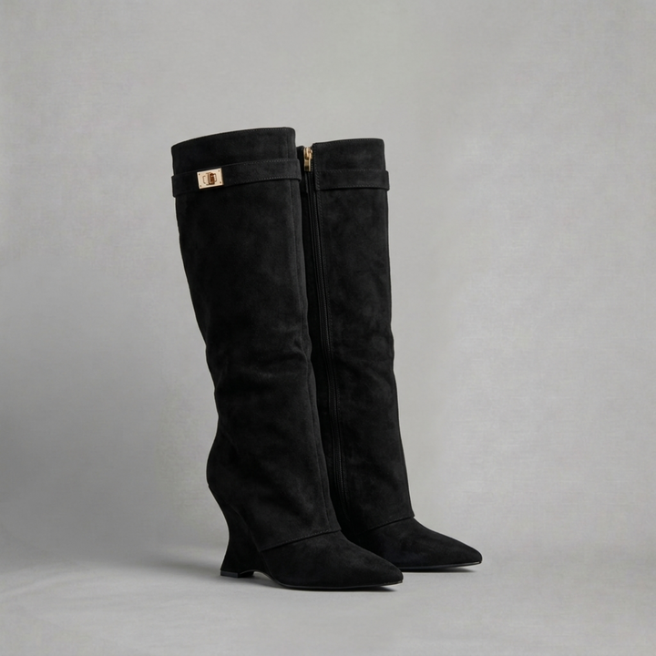 Élise – Bottes hautes élégantes au style raffiné