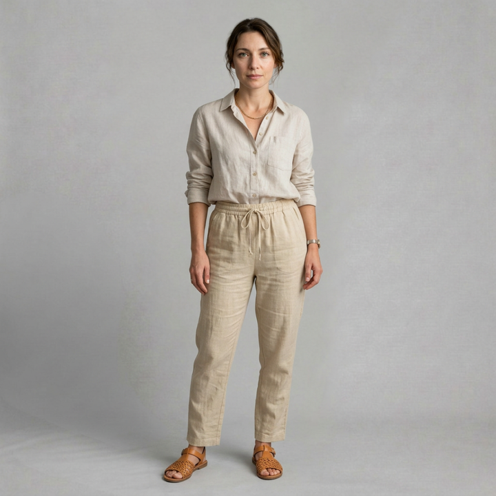 Lina – Pantalon en lin léger pour un confort naturel